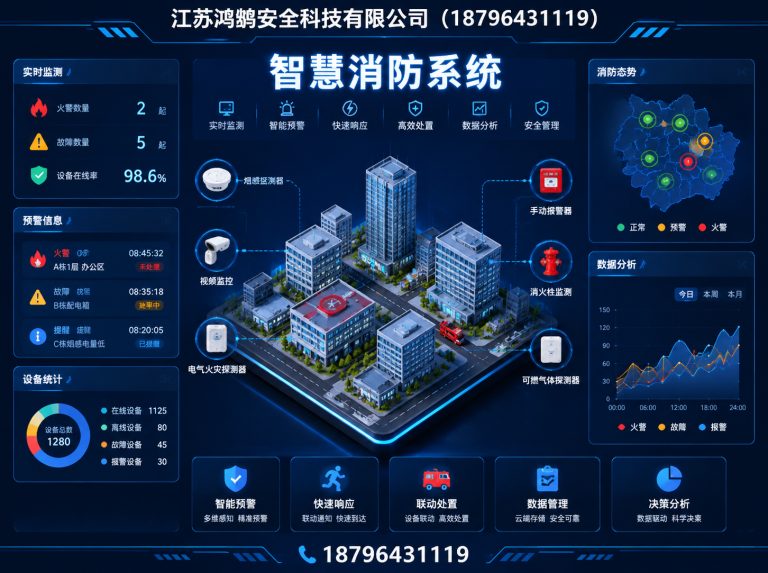 三亚智慧消防系统展示图